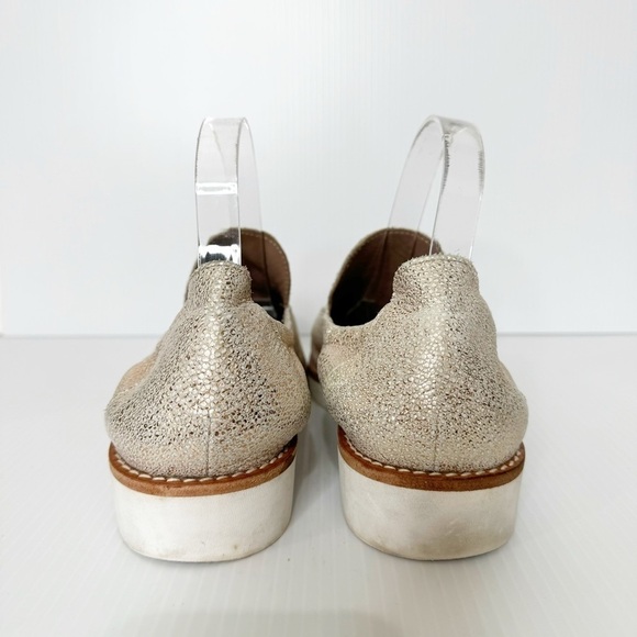 Arche Gold Metallic Danock Mocassins Shoes Size 41 or 9.5 US - Picture 3 of 10